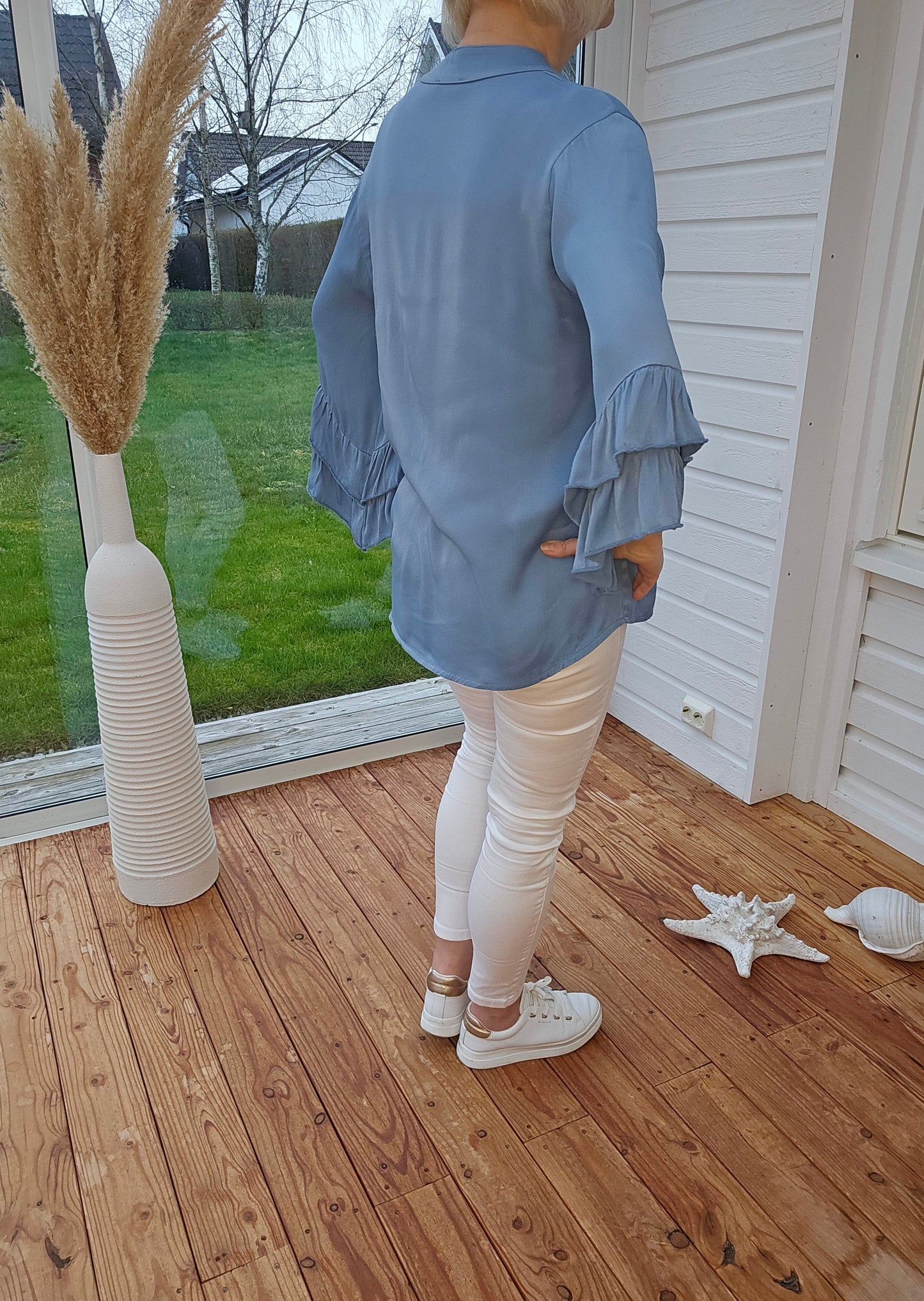 Sbmanhnoor Blouse blå