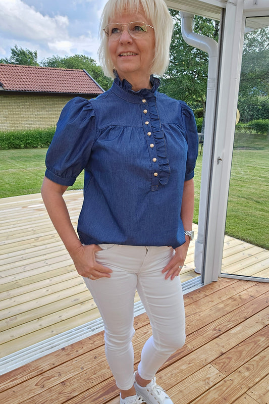 Linda denim blus