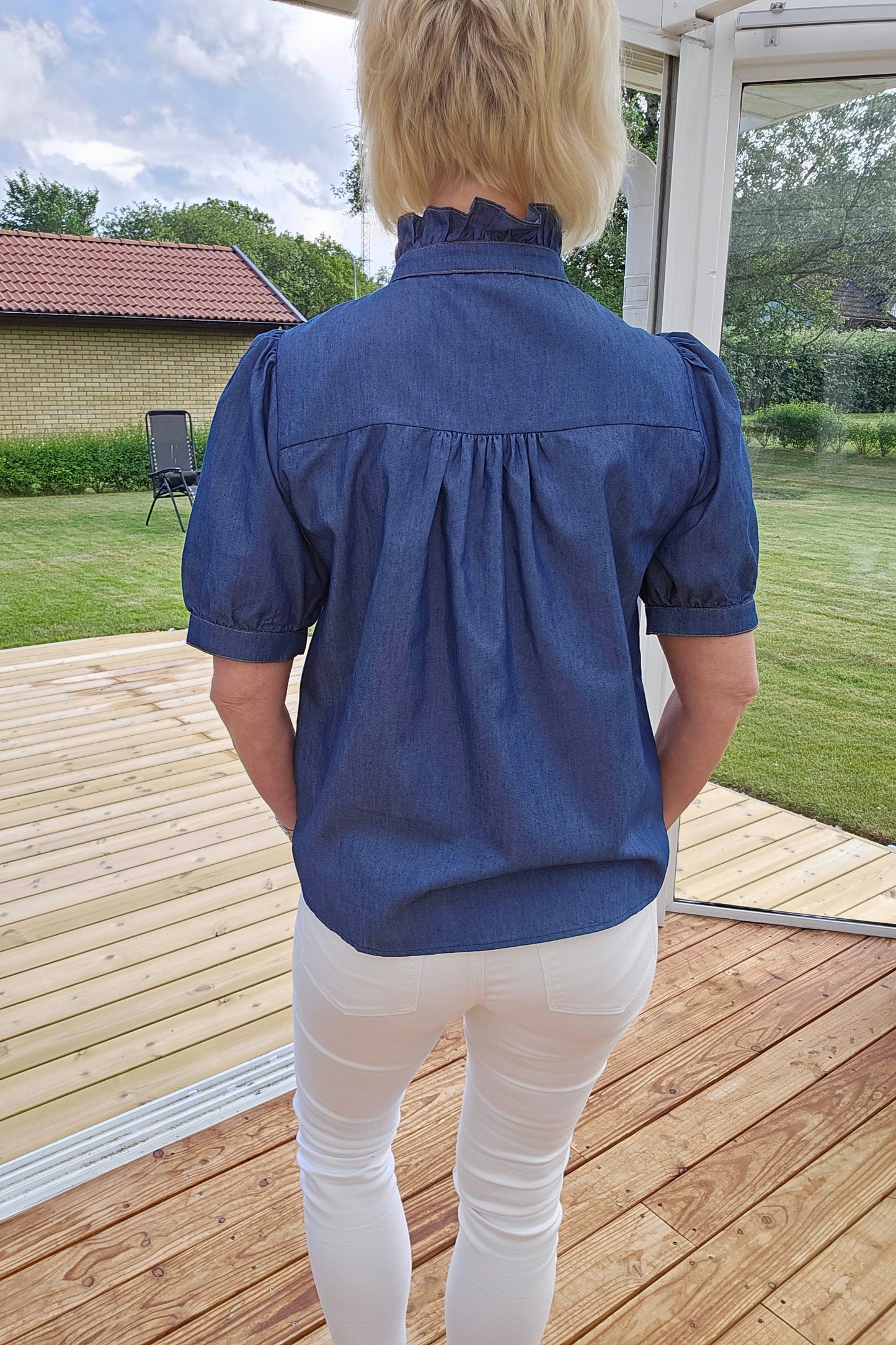 Linda denim blus