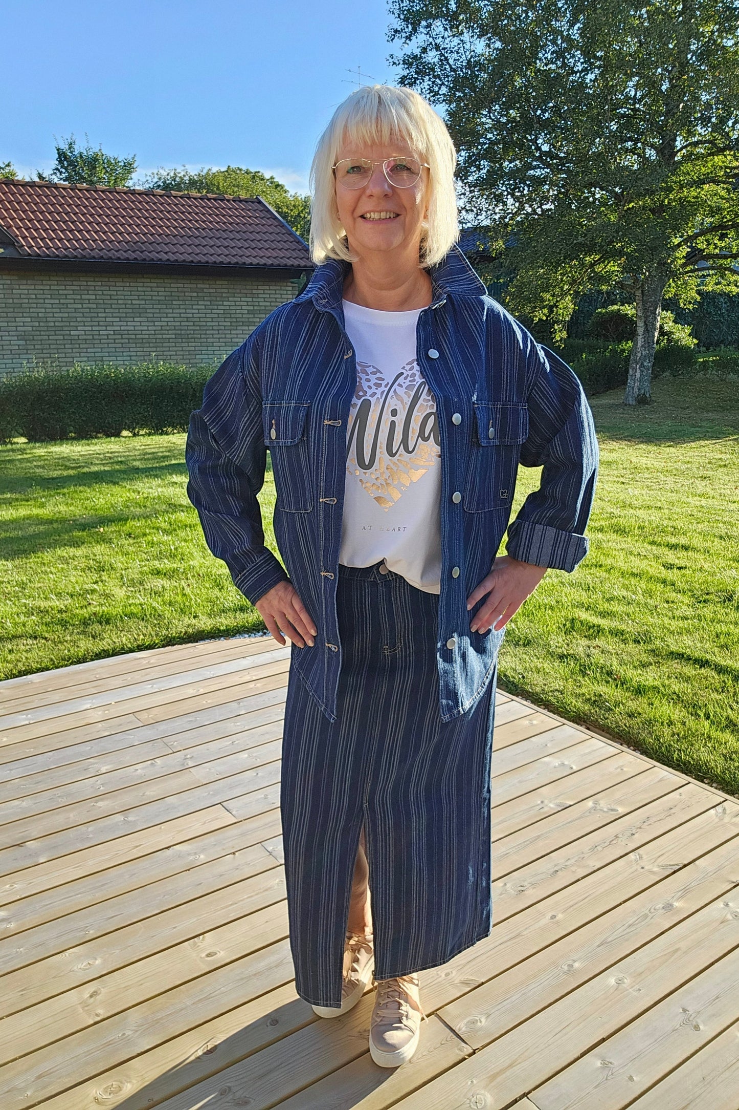 Alicia jeanskjol