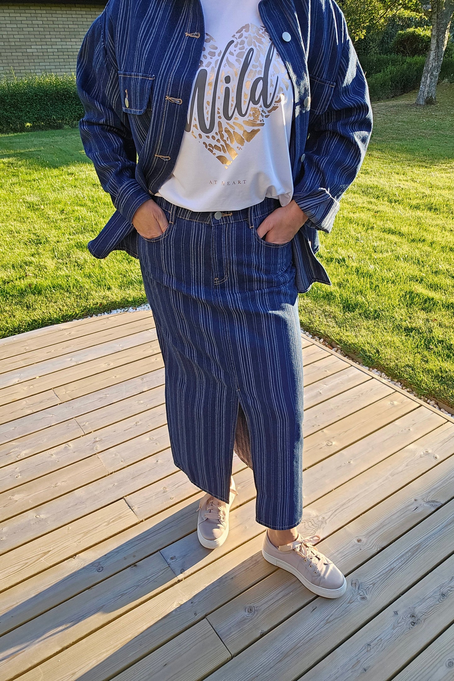 Alicia jeanskjol