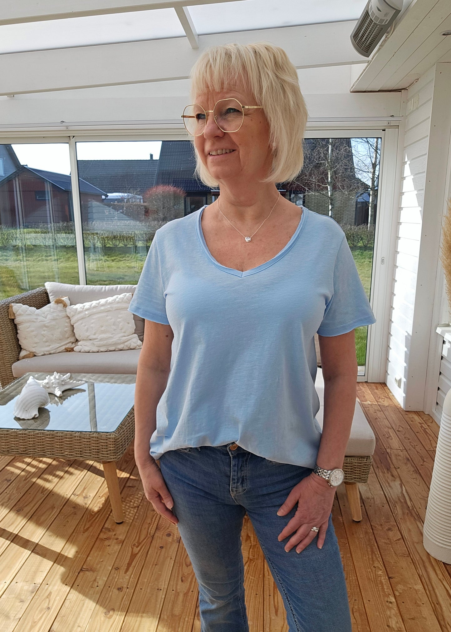 Bonnie himmelsblå