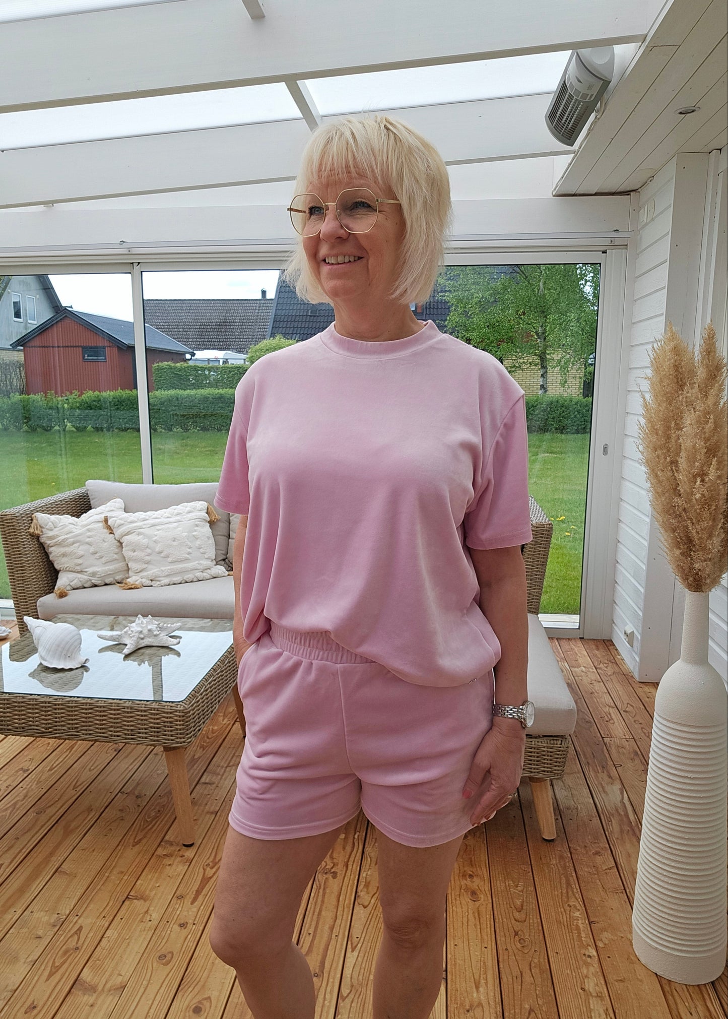 Pennie topp rosa