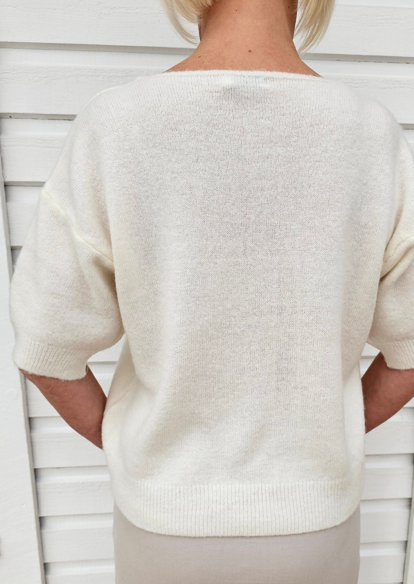 Sbalpaca Knit Blouse