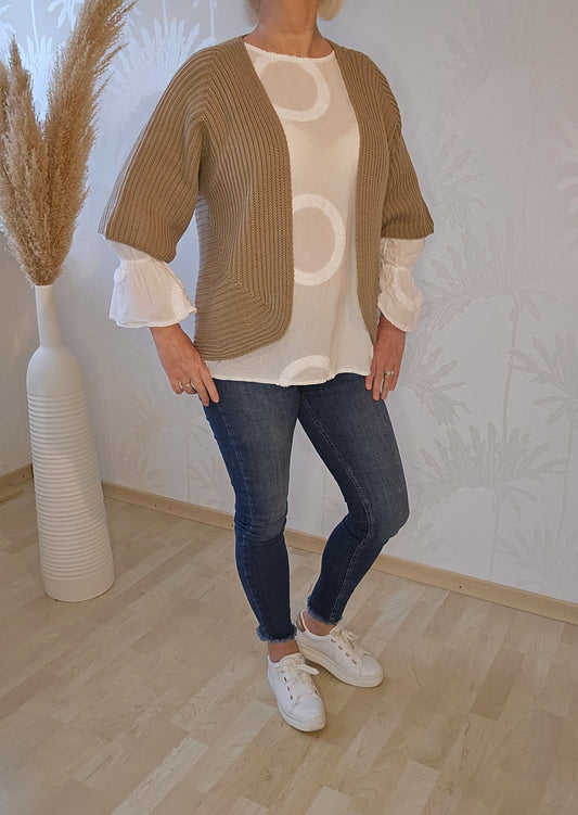 Sbcarly knit cardigan