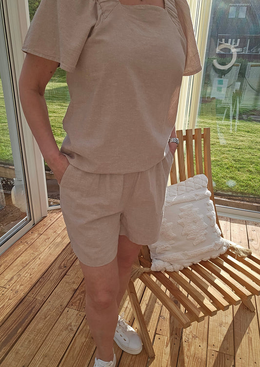 Vivika shorts beige