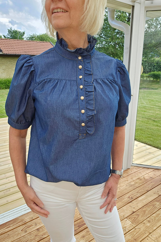 Linda denim blus