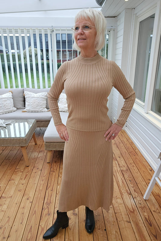 Hedda kjol beige