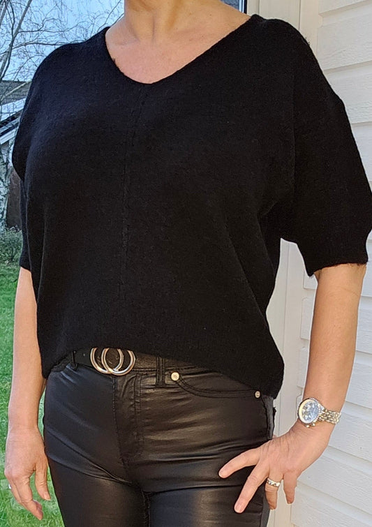 Sbalpaca Knit Blouse